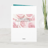 Mary Note Cardの完全なハート(祈りの言葉付き) カード (裏面)