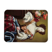 Mary of Modena (1658-1718)、c.1680 (キャンバス上の油) マグネット (横)