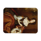 Mary of Modena (1658-1718)、c.1685 (キャンバス上の油) マグネット (横)