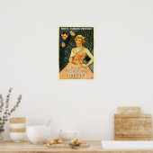 Mary Pickford 「コケット」 1929年の映画ポスター ポスター (キッチン)