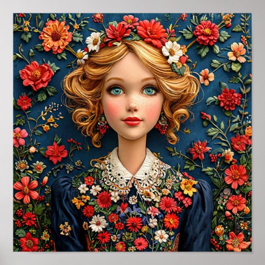 Mary Poppinsマンガアート ポスター (正面)