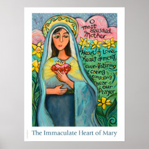 Mary Posterの完全なハート、18x24インチ ポスター