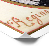 Mary Queen of Scots (1542-87) (gouache on vellum) ポスター (角)