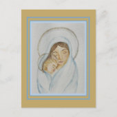 Mary’s Mantle & Child Christmas Postcard シーズンポストカード (正面)
