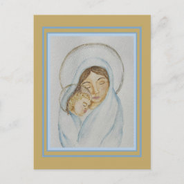 Mary’s Mantle & Child Christmas Postcard シーズンポストカード