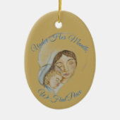 Mary’s Mantle Christmas セラミックオーナメント (正面)