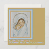 Mary’s Mantle Christmas Card シーズンカード (正面/裏面)