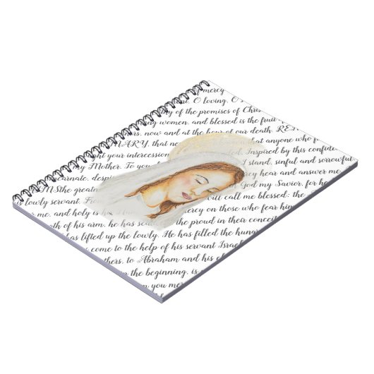 Mary’s Prayer ノートブック (左側)