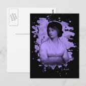 Mary Shelley (Wollstonecraft)トリビュート ポストカード (正面/裏面)