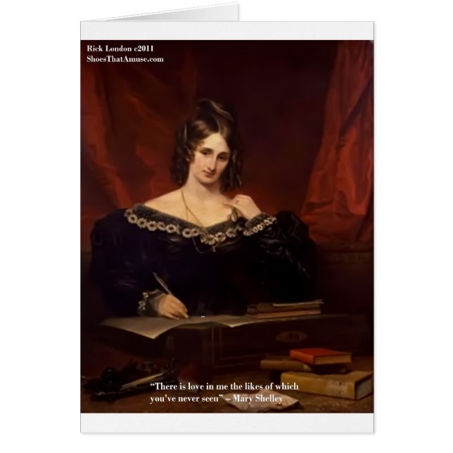 Mary Shelly "Love Never Seen" ギフト & カード (正面)