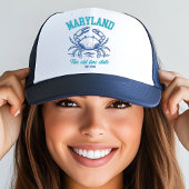 Maryland Crab Logo Hat – The Old Line State キャップ