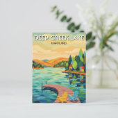 Maryland Deep Creek Lake Travel ポストカード (スタンド正面)