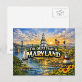  Maryland Greetings Postcard  ポストカード (正面/裏面)