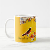  Maryland Map Postcard Mug コーヒーマグカップ (左)