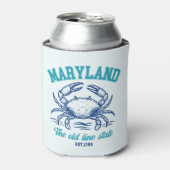 Maryland Old Line State Crab Can Cooler 缶クーラー (缶正面)