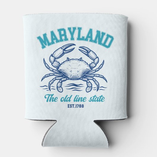 Maryland Old Line State Crab Can Cooler 缶クーラー (裏面)