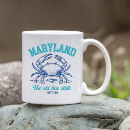 Maryland State Crab – The Old Line State コーヒーマグカップ
