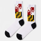 Maryland State flag ソックス (左)