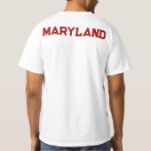 Maryland Tシャツ (裏面)