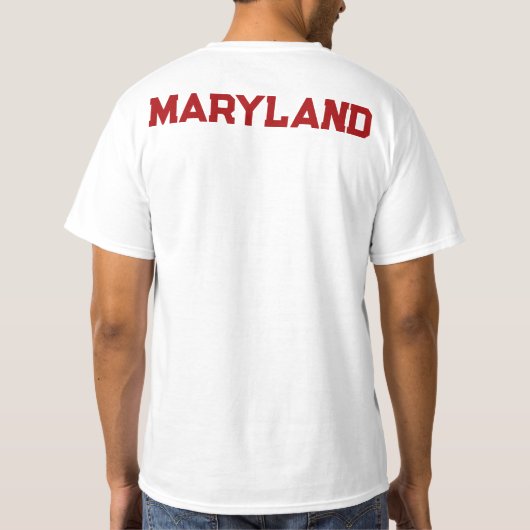 Maryland Tシャツ (裏面)