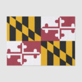 Maryland tissue paper, Maryland Flag tissue paper 薄葉紙 (正面)