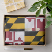 Maryland tissue paper, Maryland Flag tissue paper 薄葉紙 (ギフト)