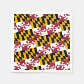Marylander Flag Design, Flag of Maryland スタンダードカクテルナプキン (正面)