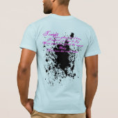 Maryz Eyez: 壊れたスピーカーのTシャツ Tシャツ (裏面)