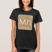 Marzipan Mn Periodic Table Element Honey Sugar Con Tシャツ (正面)
