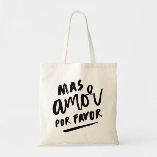 Mas Amor Porの好意 トートバッグ