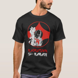 Mas Oyama Kyokushin Karate emblem design T-Shirt Tシャツ