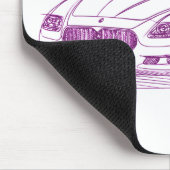 Mas Quattroporte 2010年 マウスパッド (コーナー)