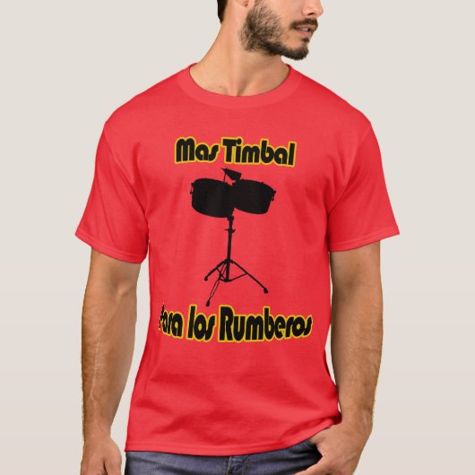 Mas Timbal Tシャツ (正面)