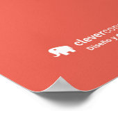 Más ventas con descuento ポスター (角)