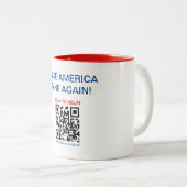 MASA MUG - Make America Sane Again! ツートーンマグカップ (正面右)