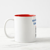MASA MUG - Make America Sane Again! ツートーンマグカップ (左)