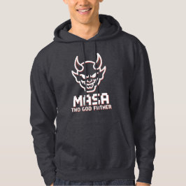 Masa The God Father Demon Mascot Gaming Logo パーカ