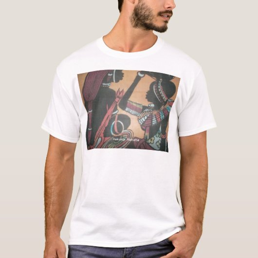 MASAI Hakuna Matata.JPG Tシャツ (正面)