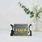 Masako Hara　Mako 名刺 (スタンド正面)