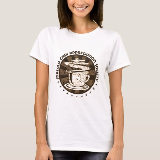 Masalaシェの感謝の社会 Tシャツ (正面)