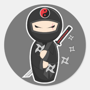 忍者シール | Zazzle.co.jp