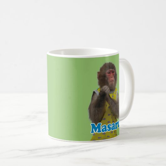 Masaru Mug.　まさるのマグカップ コーヒーマグカップ (正面右)