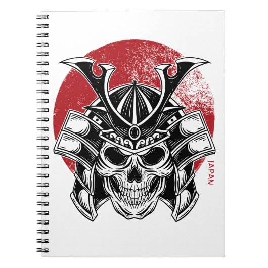 Máscara Oni / Oni Mask Notebook ノートブック (正面)