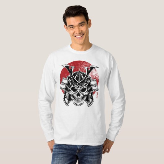 Máscara Samurai Oni / Samurai Oni Mask Tシャツ (正面フル)