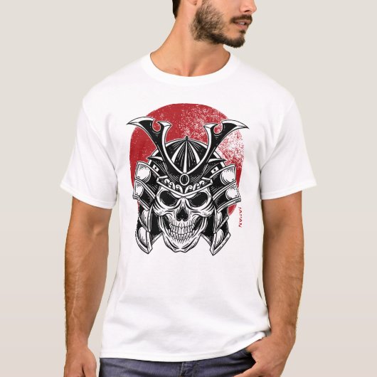 Máscara Samurai Oni / Samurai Oni Mask Tシャツ (正面)