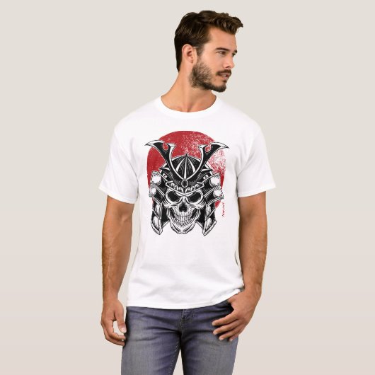 Máscara Samurai Oni / Samurai Oni Mask Tシャツ (正面フル)