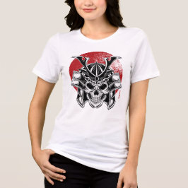 Máscara Samurai Oni / Samurai Oni Mask Women トライブレンドTシャツ