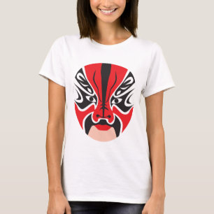 Mascarata™のコレクションからの中国のなオペラマスク Tシャツ
