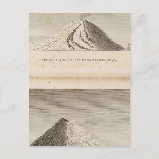 Mascareigne、Vesuve ポストカード (正面)