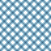 Masculine Bath Curtain Blue Plaid Gift Idea シャワーカーテン